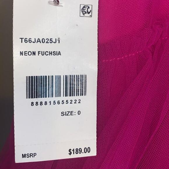 Next Up Corset Illusion Waist Tiered Long Dress - Picture 5 of 6